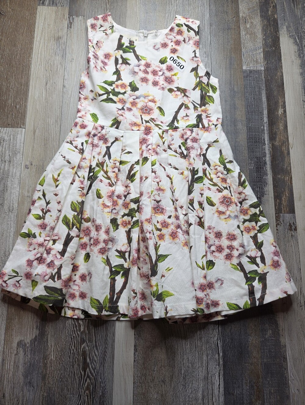 Doe A Dear Girls Dress Size 6 Lined Floral